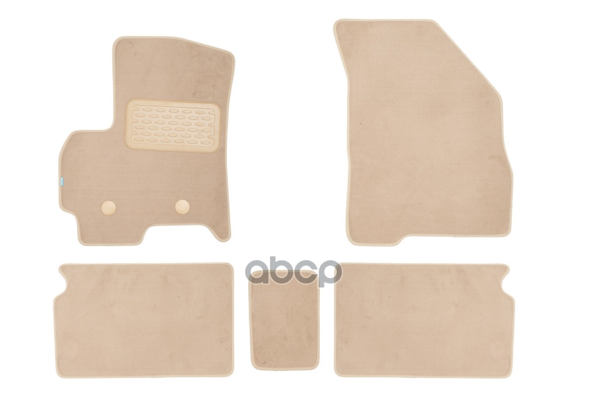 Коврики В Салон Klever Premium, Подходят Для Exeed Lx, 2022-, Кросс., 5 Шт. (Текстиль, Бежевые) / Эксид Лх Klever арт. KLEVER...