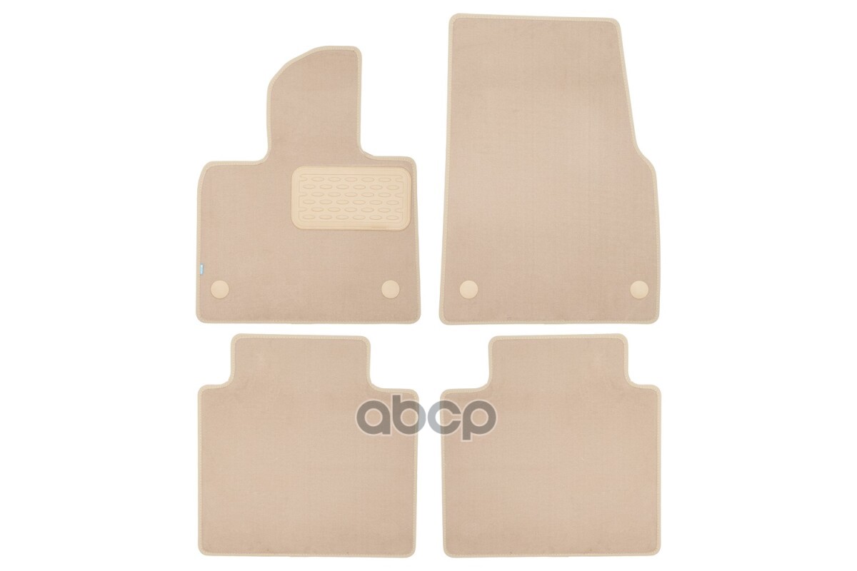 Коврики В Салон Klever Premium Evolute Voyah Free 2022- Кросс., 4Шт. (Текстиль, Бежевые) / Воя Фри Klever арт. KLEVER04121003...