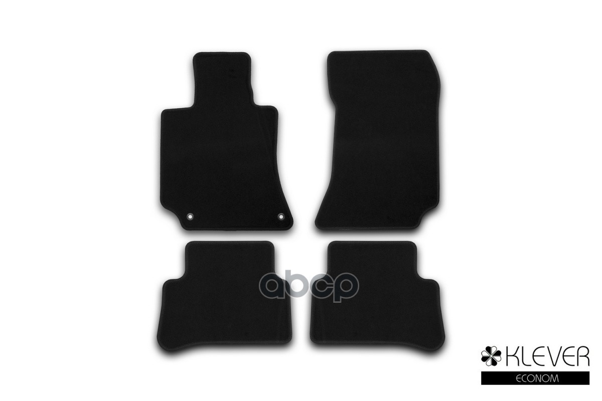 Коврики В Салон Klever Econom Mercedes-Benz E-Class W212 Акпп 2013-2016, Сед., 4 Шт. (Текстиль) / Мерседес Бенц Е Класс Kleve...