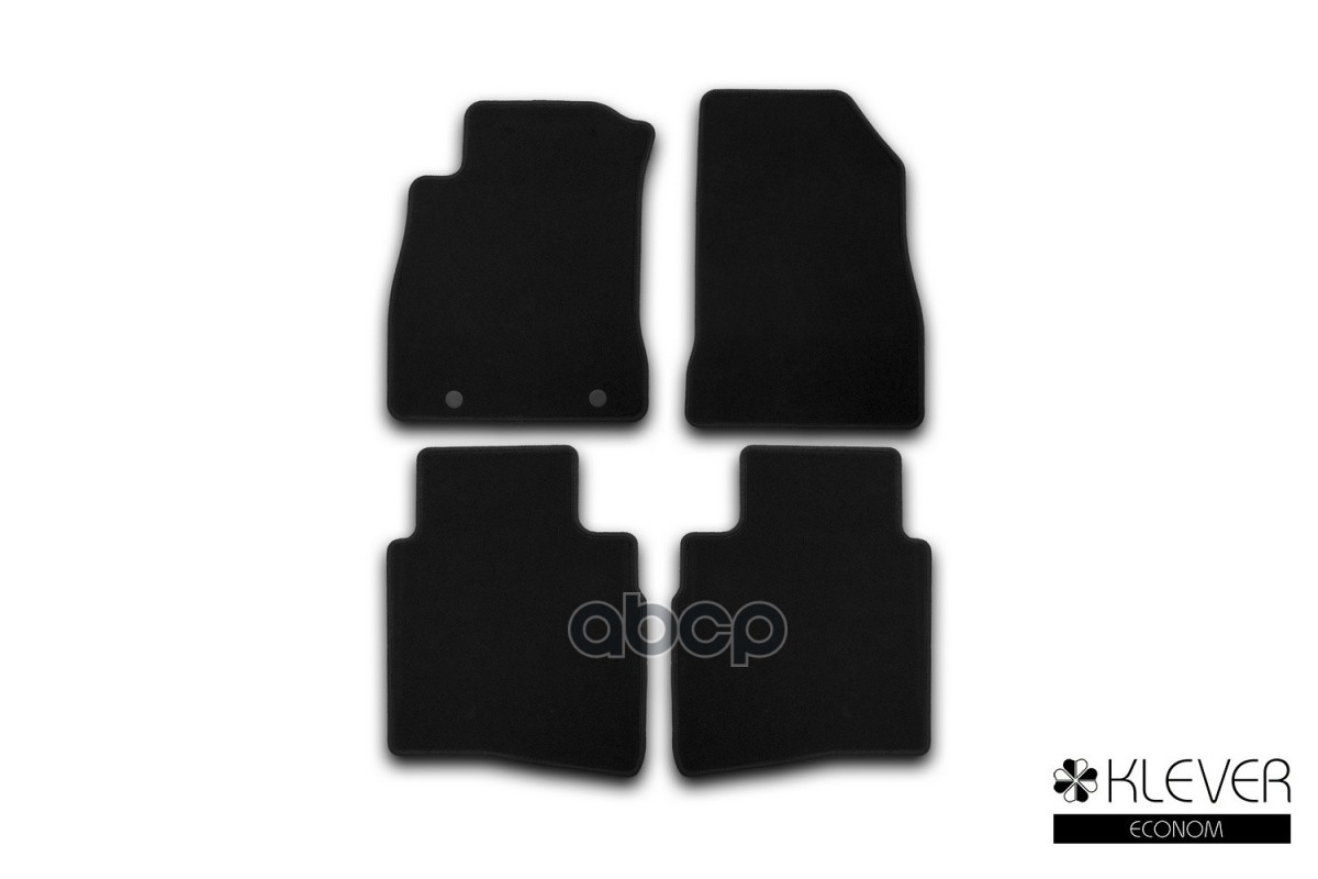 Коврики В Салон Klever Econom Nissan Juke 2010-2014, 2014-2019, Кросс., 4 Шт. (Текстиль) / Ниссан Жук Klever арт. KVR01363501...