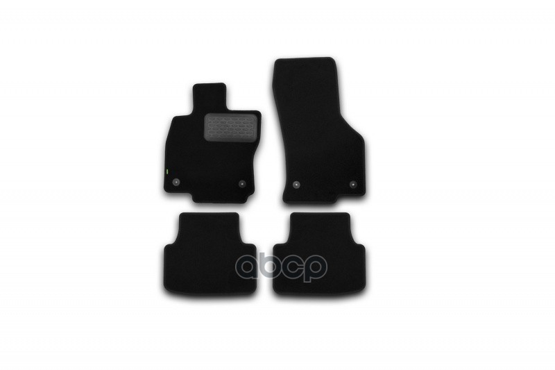Коврики в салон Klever Standard SKODA Octavia 2013-2017, 2017-2020, сед., 4 шт.(текстиль) / Шкода Октавия Klever арт. KVR0245...