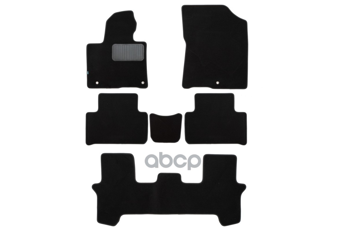 Коврики в салон Klever Premium KIA Sorento 2020-, внед., 6 шт. (текстиль) / Киа Соренто Klever арт. KVR03.025.067.22110kh