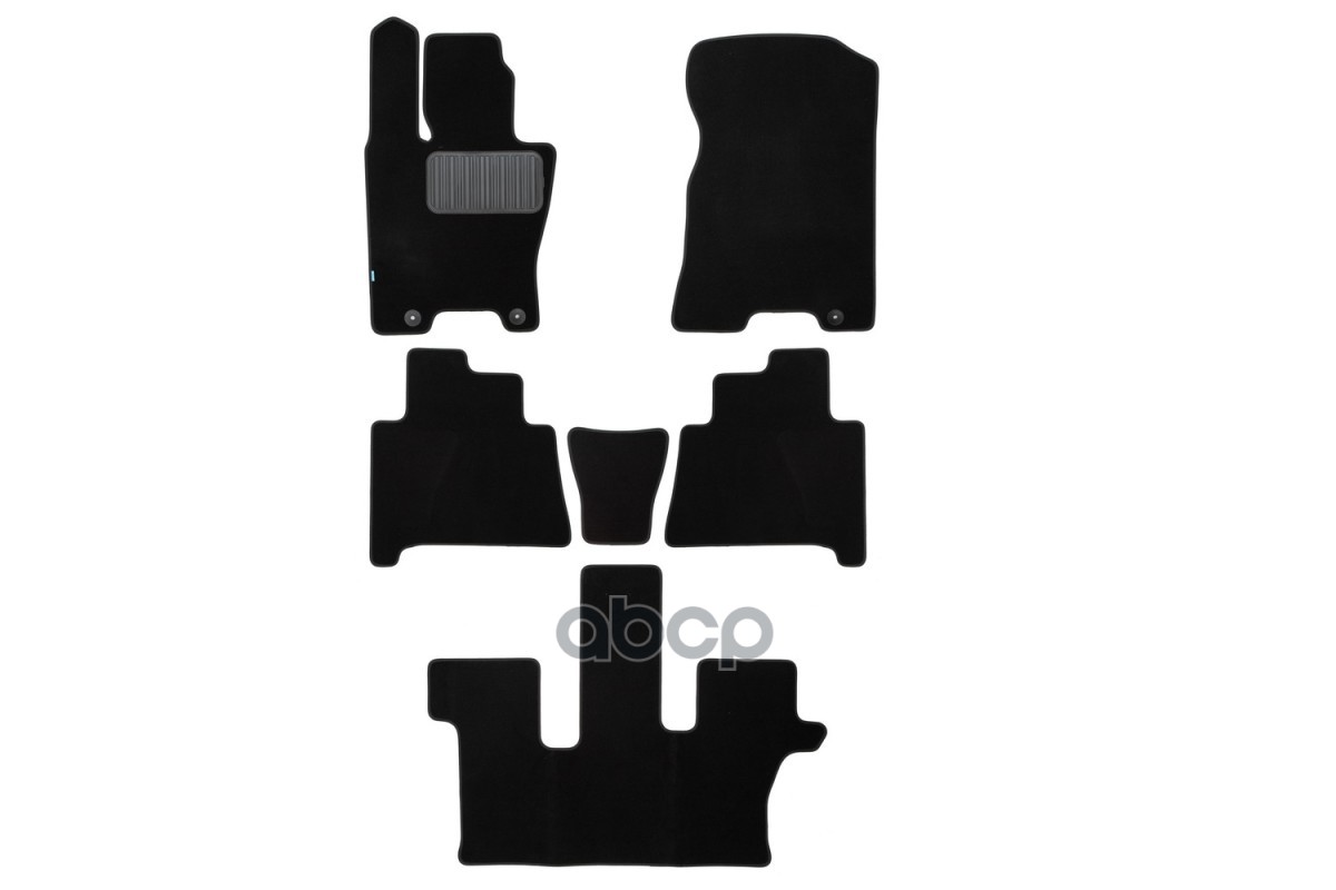 Коврики в салон Klever Premium KIA Mohave (Borrego) 2020-, внед., 6 шт. (текстиль) / Киа Мохав Klever арт. KVR05.025.072.22110kh