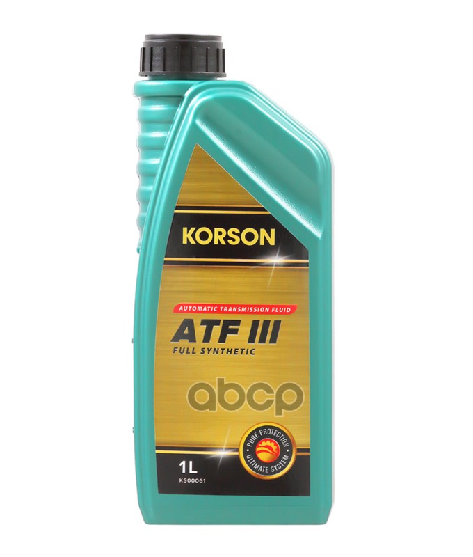 ATF III FULL SYNTHETIC 1л (авт. транс. синт. масло) Korson арт. KS00061