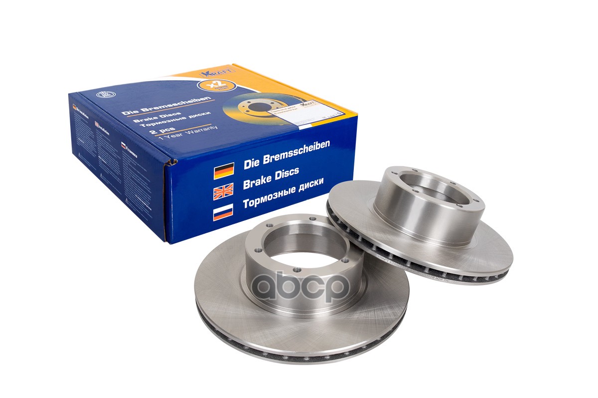 Диск тормозной передний ГАЗ 3302 OBER KRAFT KT016007 Kraft арт. KT016007