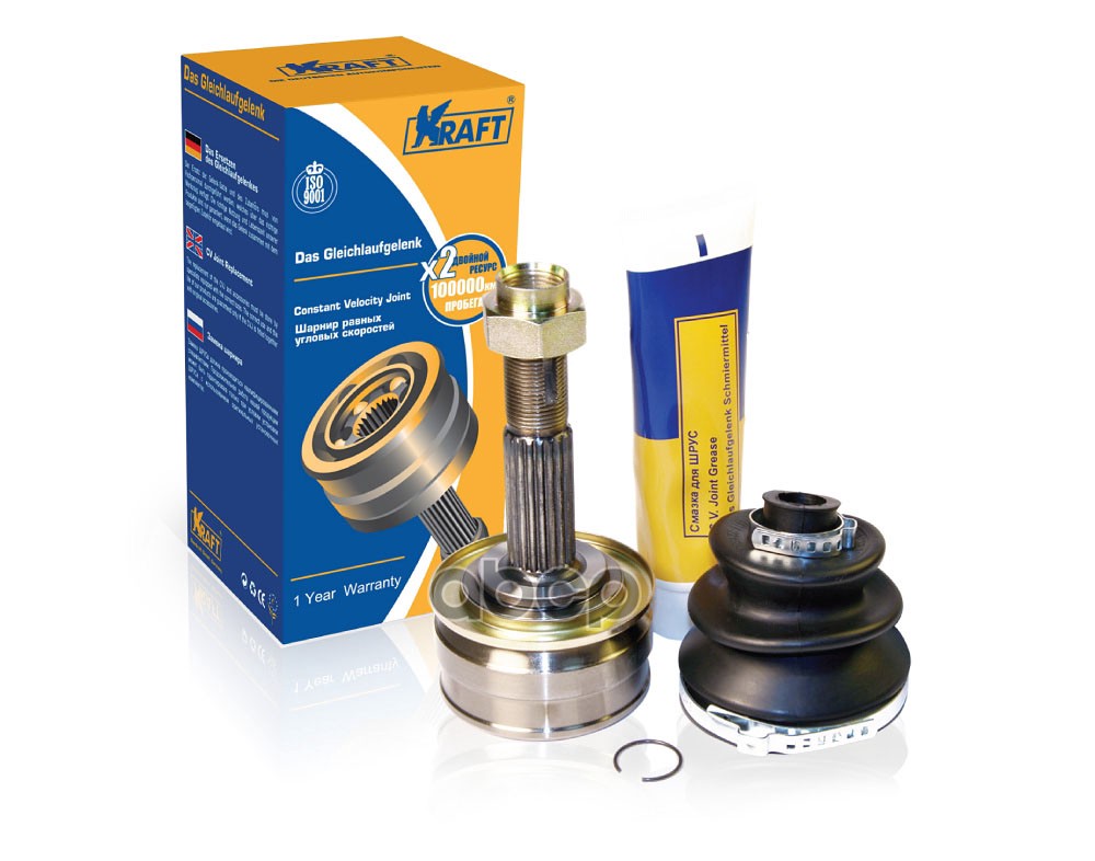 ШРУС наружный ВАЗ 1111 Ока KRAFT KT058870 Kraft арт. KT058870