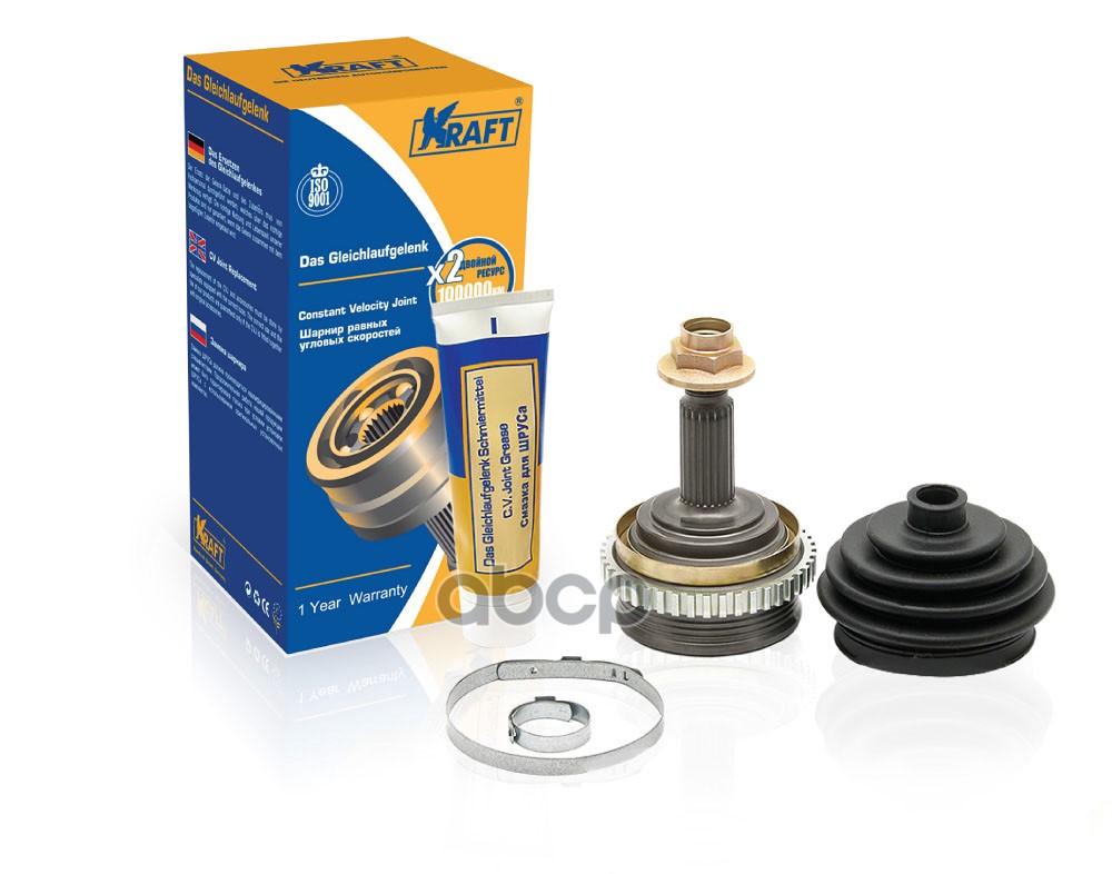 Шрус ВАЗ 1118,2170 с ABS KRAFT KT058886 Kraft арт. KT058886