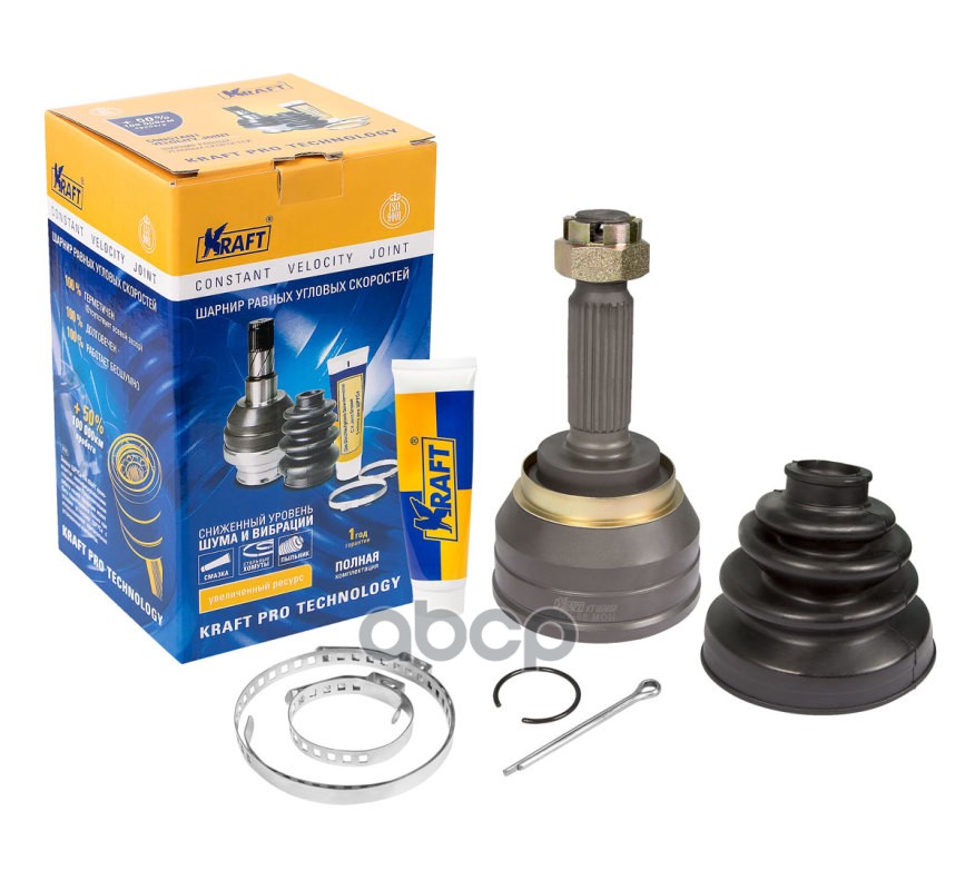 Шарнир наружный Hyundai Elantra (00-)/Lantra (90-) Kraft арт. KT059058