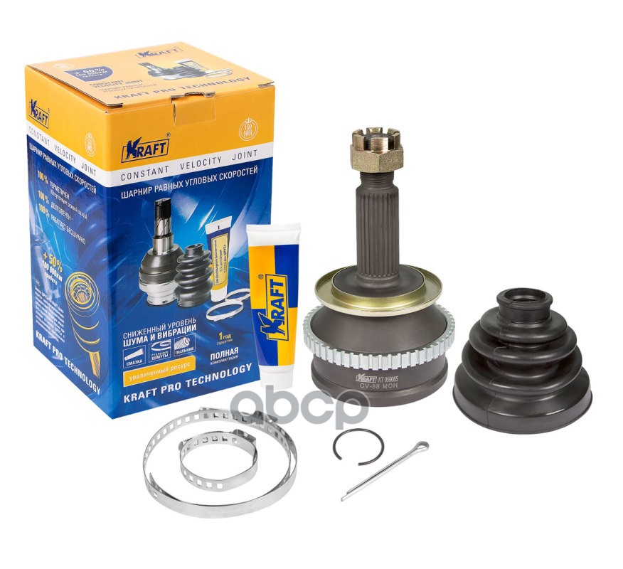 ШРУС наружный Hyundai Santa Fe (00-) 2.0-2.7 MT/AT ABS OBER KRAFT KT059065 Kraft арт. KT059065