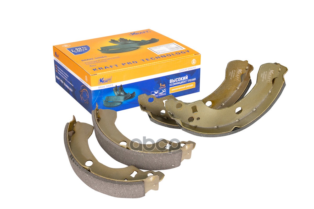 Колодки Барабанные Nissan Almera Ii (N16) (00-) Kraft Kt091547 Kraft арт. KT091547