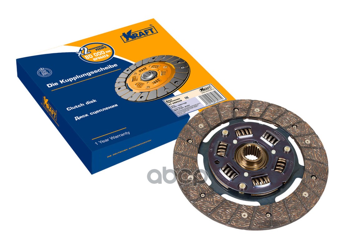 Диск Сцепления Ваз 2101 Kraft Kt098556 Kraft арт. KT098556