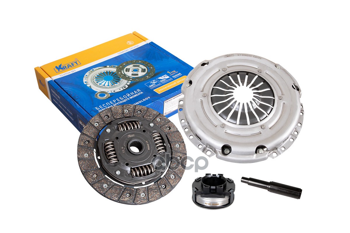 Сцепление В Сборе Skoda Fabia/Roomster/Vw Fox/Polo All 1.2L Kraft Kt098599 Kraft арт. KT098599