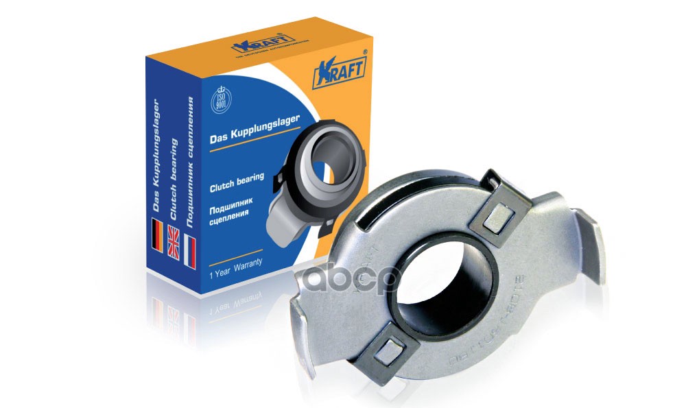 Подшипник выжимной ваз-2108-2115 в сборе нового образца KRAFT KT100502 Kraft арт. KT100502