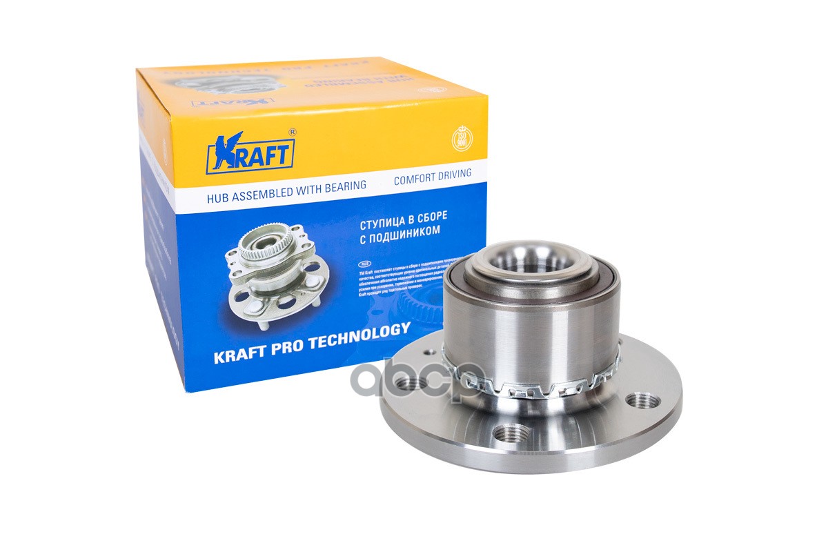 Ступица передняя в сборе L=R VAG+Skoda 2001-> KRAFT KT100625 Kraft арт. KT100625