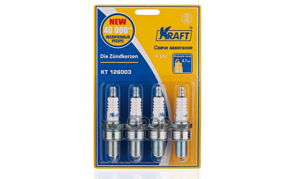 Свечи Зажигания, Комплект Ваз 2108 (Карбюратор) Oberkraft Kraft Kt126003 Kraft арт. KT126003