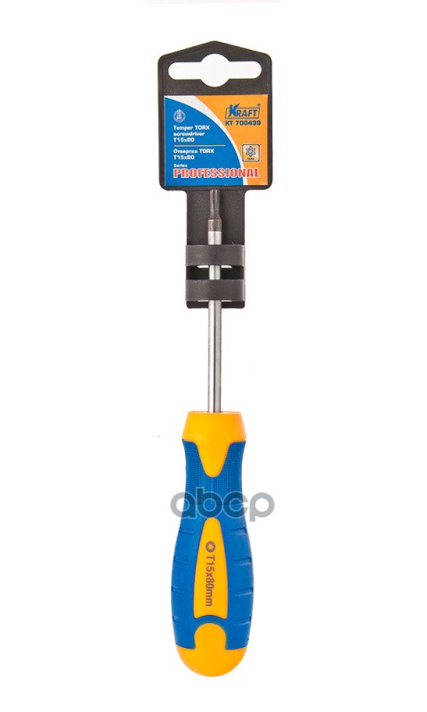 Отвертка Torx Т15*80 Kraft Kt 700439 Kraft арт. KT 700439