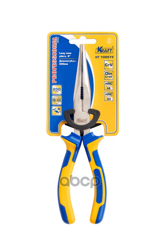 Длинногубцы 200 Мм Kraft Kt700575 Kraft арт. KT700575