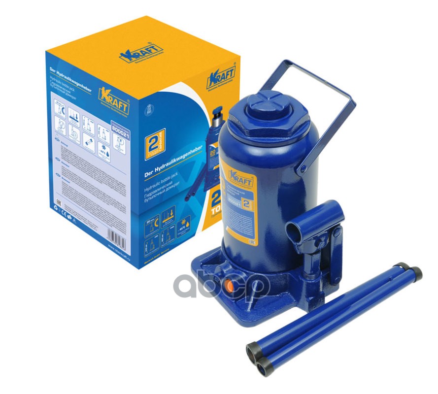 Домкрат Бутылочный 20 Т. Kraft Kt 800021 Kraft Kt 800021 Kraft арт. KT 800021