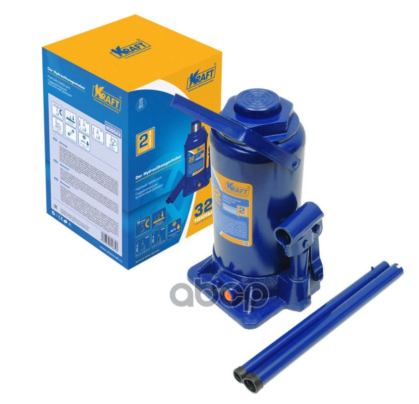 Домкрат Бутылочный 32 Т. Kraft Kt 800022 Kraft Kt 800022 Kraft арт. KT 800022