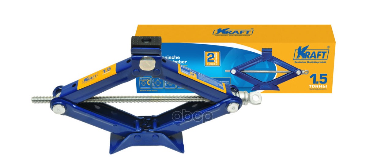 Домкрат Ромбический 1,5 Т. Kraft Kt 800024 Kraft Kt 800024 Kraft арт. KT 800024