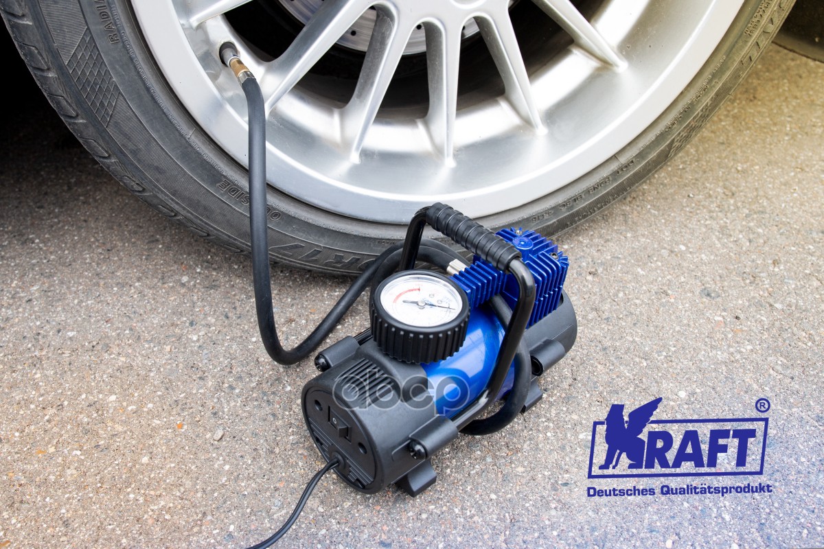 Компрессор Standart V-30L, 3 Насадки, Сумка Kraft Kt 800035 Kraft Kt 800035 Kraft арт. KT 800035