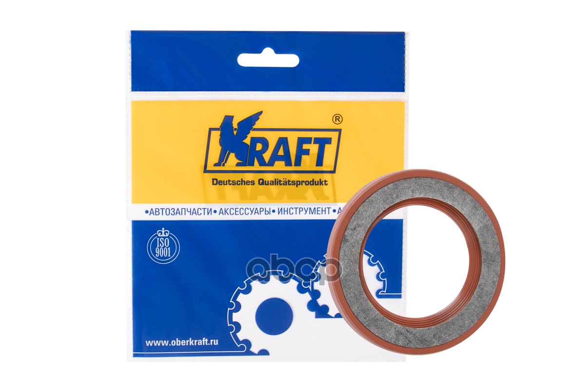 Сальник коленвала передний ВАЗ-21214, 21218, 2123, 2131 OBERKRAFT KRAFT KT885225 Kraft арт. KT885225