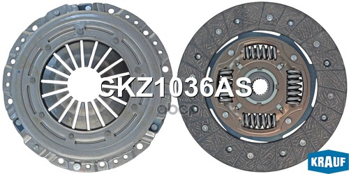 Сцепление комплект без подшипника Krauf арт. CKZ1036AS