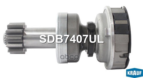 Бендикс стартера с редуктором Krauf арт. SDB7407UL