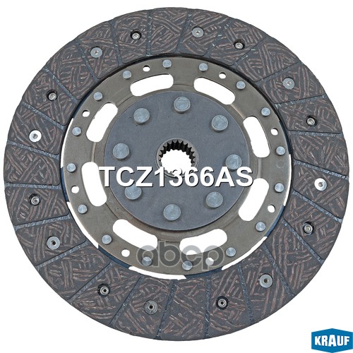 Диск ведомый Krauf арт. TCZ1366AS