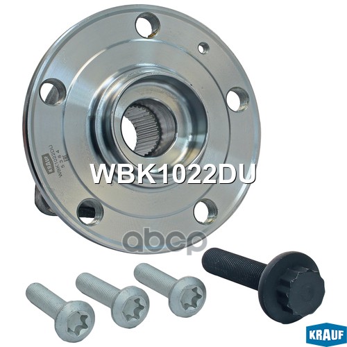 Ступица в сборе [перед, Kit] AUDI A3 / SKODA Octavia III / VW Golf VII Krauf арт. WBK1022DU