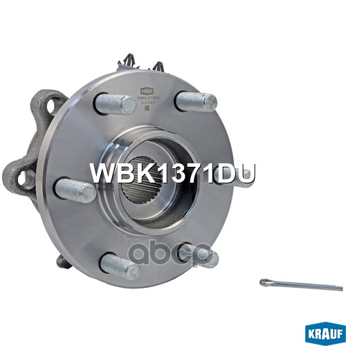 Ступица В Сборе [Перед, Kit] Nissan Np300 Navara (D40, D23) / Navara Platform, Chassis (D23) Krauf арт. WBK1371DU