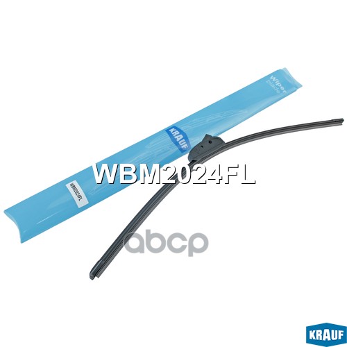 Щетка стеклоочистителя бескаркасная 600мм hook Krauf арт. WBM2024FL