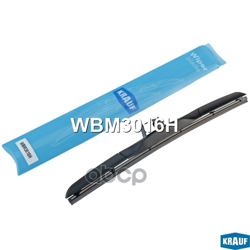 Щетка стеклоочистителя гибридная 400мм hook Krauf арт. WBM3016H