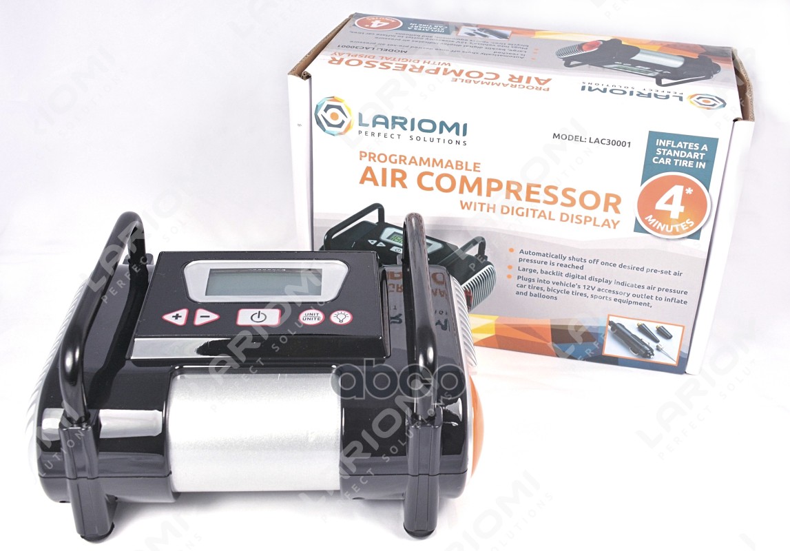 Компрессор  Воздушный Автомобильный LARIOMI арт. LAC30001