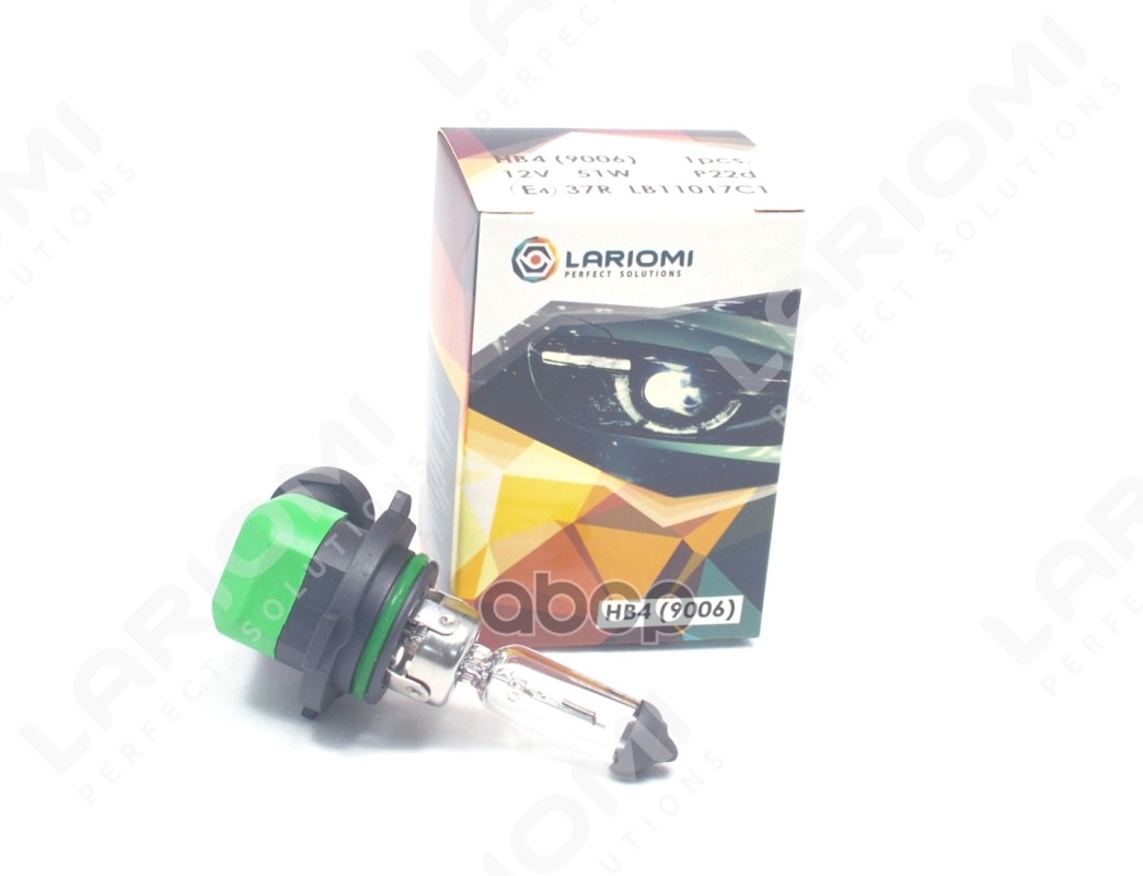 Лампа Галогенная Hb4 12V 51W P22d (Коробка 1 Шт.) LARIOMI арт. LB11017C1