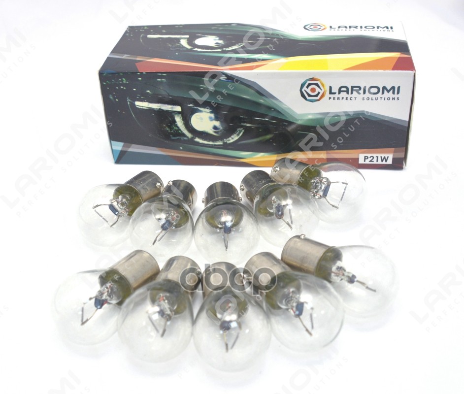 Лампа Накаливания P21w 12V 21W Ba15s LARIOMI арт. LB21019CP
