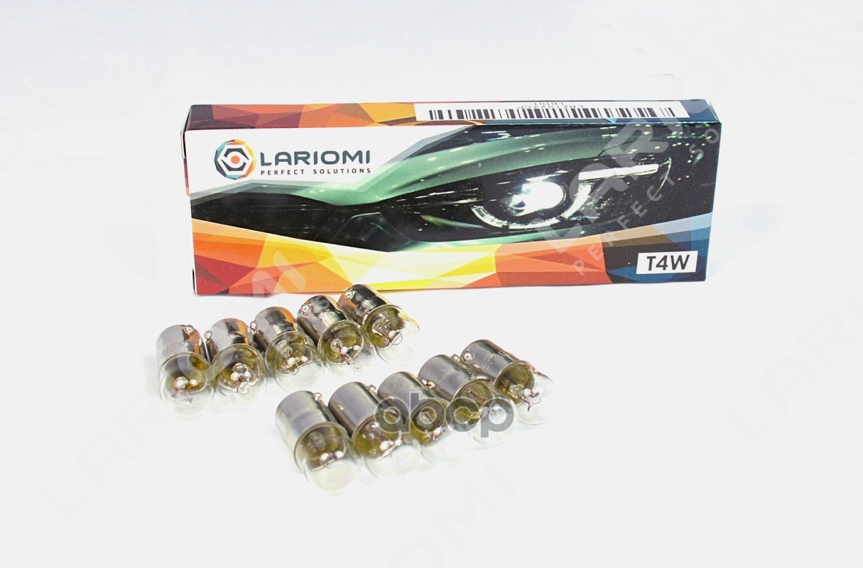 Лампа Накаливания T4w 12V 4W Ba9s LARIOMI арт. LB21024CP