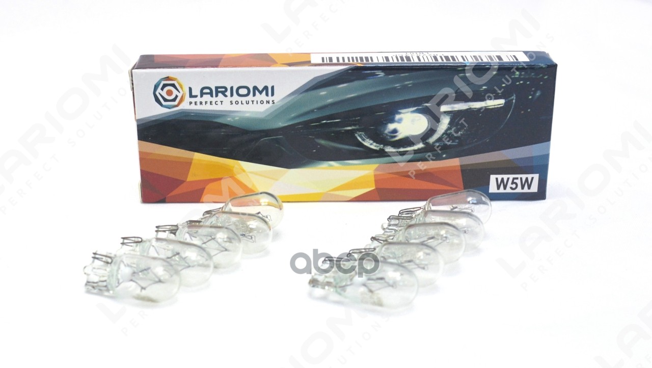 Лампа Накаливания W5w 24V 5W W2.1x9.5d LARIOMI арт. LB22034CP