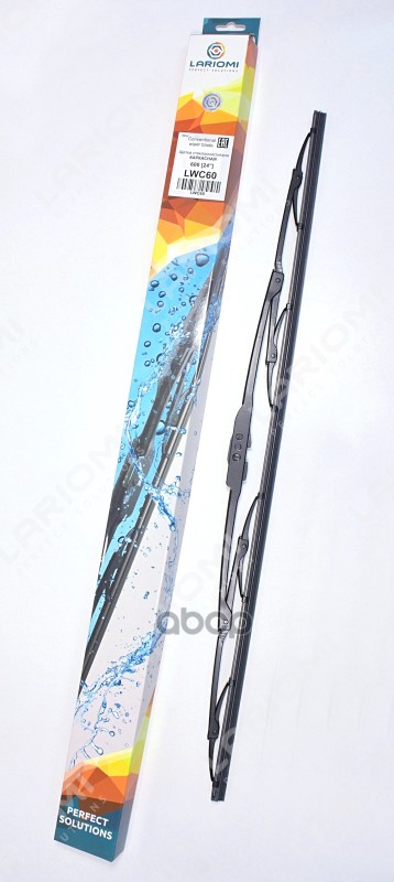 Щетка Стеклоочистителя Каркасная 600 Мм LARIOMI арт. LWC60