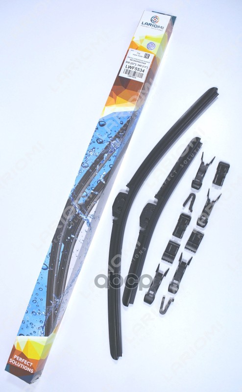 Щетки Стеклоочистителя Бескаркасные К-Т 550/340 Мм LARIOMI арт. LWF5534