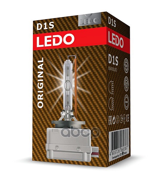Лампа ксеноновая головного света D1S PK32d-2 4300K Original 12V 35W Картон 1шт LEDO арт. 85410LXO