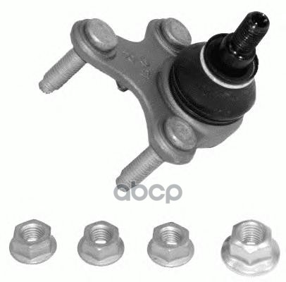 Опора шаровая правая SKODA OCTAVIA (1Z), YETI (5L), VW GOLF V-VI, TIGUAN 2677302 LEMFORDER арт. 2677302