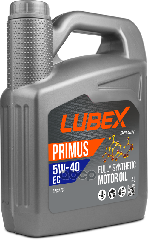LUBEX Масло Моторное Primus Ec 5W-40  4L