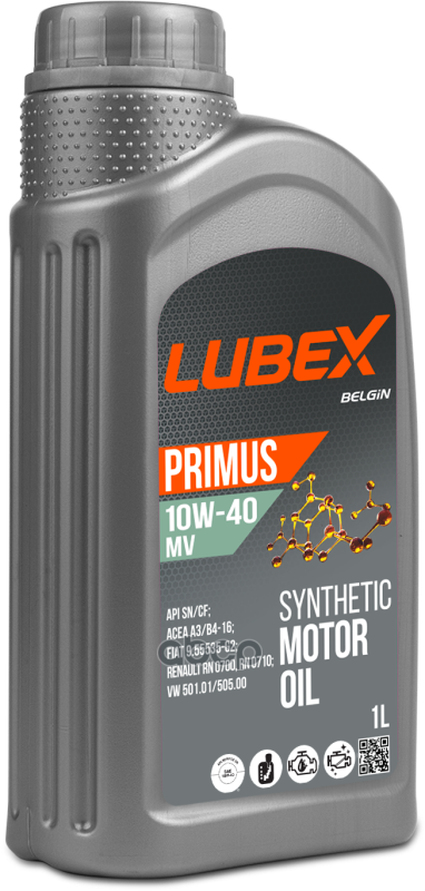 LUBEX Масло моторное PRIMUS MV 10W-40  1l