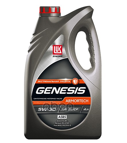 LUKOIL Замена На 3149878 Масло Мот Синт Genesis Armortech A5b5 5W-30 4Л 1538770