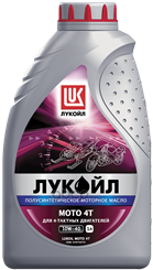 Масло моторное полусинтетическое LUKOIL МОТО 4Т, 10W-40, SL, 1 л 1595329 LUKOIL арт. 1595329