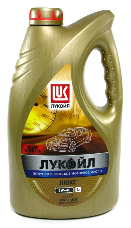 LUKOIL Масло моторное полусинтетическое Luxe 5W40 SL/CF 4л