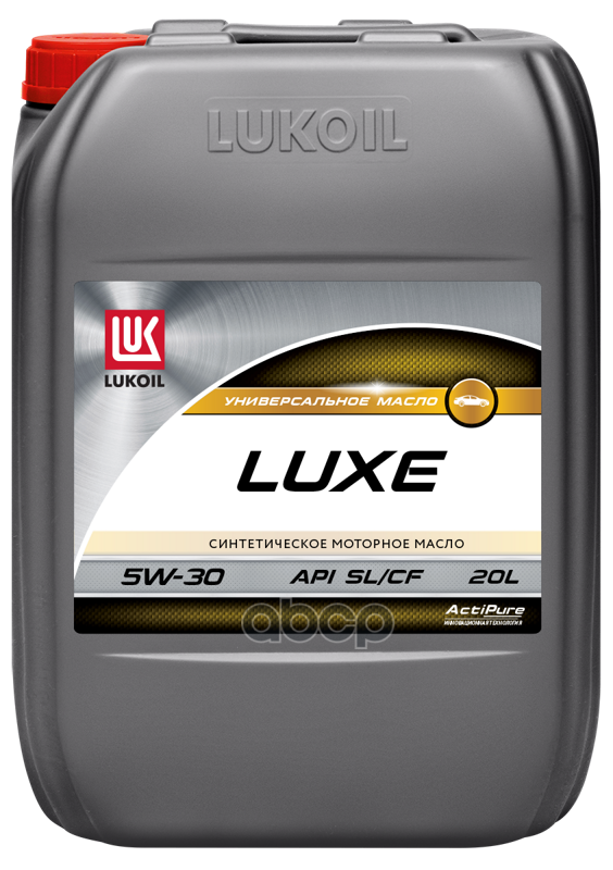 LUKOIL 5W-30 Люкс, Api Sl/Cf, 20Л, (Синт.мотор.масло)