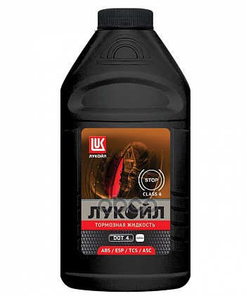 Жидкость тормозная LUKOIL Fluid DOT 4 Class 6 0,455 кг 3097257 LUKOIL арт. 3097257