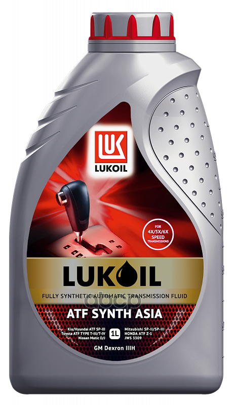 Масло трансмиссионное синтетическое  ATF SYNTH ASIA, 1Л 3132619 (6005192) LUKOIL арт. 3132619